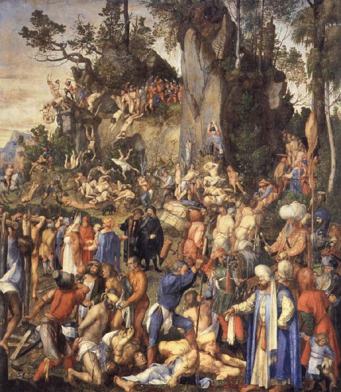 Albrecht Durer Martyrdom of the 10000 Christians Germany oil painting art